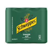 Schweppes ginger ale blik 33 cl (4x6-pack) - thumbnail