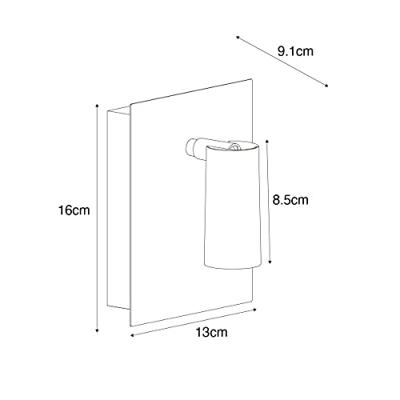 QAZQA Moderne buiten wandlamp wit incl. LED IP54 - Simon QAZQA Moderne buiten wandlamp wit incl. LED IP54 - Simon