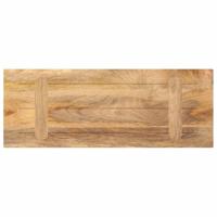 Tafelblad rechthoekig 90x20x2,5 cm massief mangohout - thumbnail