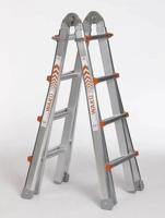 Waku Telescoopladder vouwladder 4x4 treden - 1413800101 - thumbnail