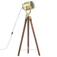 VidaXL Vloerlamp driepoot 97 cm massief mangohout - thumbnail