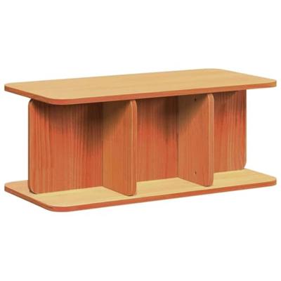 Salontafel Wasbruin 80 x 39.5 x 33.5 cm Massief grenenhout