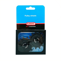 Elvedes set derailleurwieltjes 2x13t 12v afgedicht zwart - thumbnail