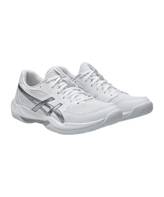 Asics Gel-Rocket 12 Binnensportschoen Dames White/Pure Silver 39,5