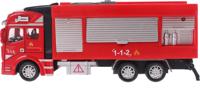 Johntoy spuitwagen brandweer rood 19 cm - thumbnail