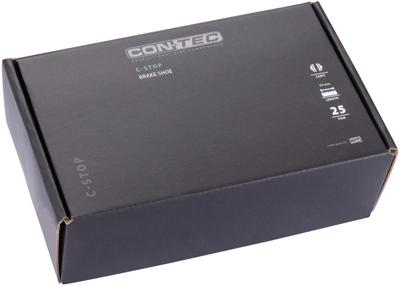 CONTEC remschoen "c-stop" ct brake shoe c-stop medium compound box 25 pa
