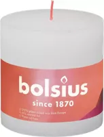Bolsius shine rustiekkaars 100/100 cloudy white - thumbnail