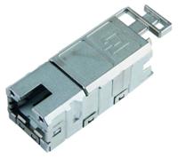Telegärtner 100007525 STX V1 RJ45-module-element Cat.6A 100007525 Bus, recht Aantal polen: 8P8C 1 stuk(s) - thumbnail