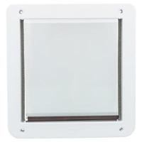 Trixie 2-weg hondenluik wit - thumbnail