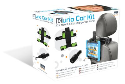 Kurio Car Kit Houder en Autolader Kurio Car Kit Houder en Autolader