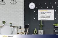 TFA Dostmann 60.3049.02 Wandklok Kwarts 280 mm x 280 mm x 37 mm Wit - thumbnail