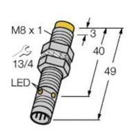 Turck Inductieve sensor Niet vlak PNP, NO NI3-EG08-AP6X-V1131 - thumbnail