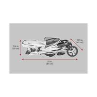 Trixie hondenbuggy zwart 80x47x100 cm - thumbnail