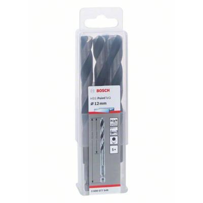 Bosch Accessories 2608577549 HSS Metaal-spiraalboor 5-delig 12 mm DIN 338 1 stuk(s) Bosch Accessories 2608577549 HSS Metaal-spiraalboor 5-delig 12 mm DIN 338 1 stuk(s)
