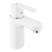 Wastafelkraan Grohe Get EcoJoy S-size met Push Open Wit - thumbnail