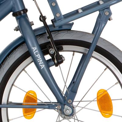 Alpina voorvork 16 cargo j vintage blue matt