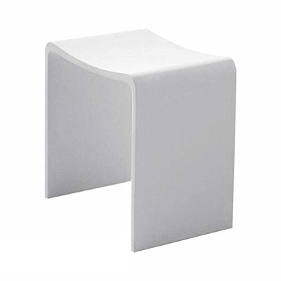 Badkamer Kruk Wiesbaden Solid Surface 40x30x42,5 cm Mat Wit Badkamer Kruk Wiesbaden Solid Surface 40x30x42,5 cm Mat Wit