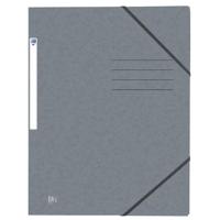 Elastomap Oxford Top File+ A4 grijs | 10 stuks - thumbnail