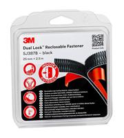 3M Dual Lock Klittenband Om vast te plakken (l x b) 2.5 m x 25 mm Zwart 1 stuk(s) - thumbnail