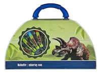 Dinosaurus Kleurkoffer 51 Delig - thumbnail