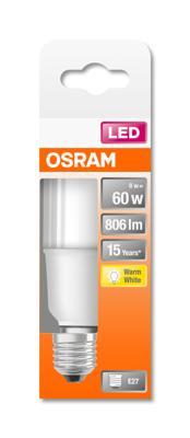 OSRAM HOMELIGHTING 4058075428447 LED-lamp Energielabel F (A - G) E27 Ballon 8 W = 60 W Warmwit (Ø x h) 36 mm x 114 mm 1 stuk(s)