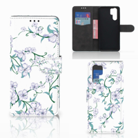 Huawei P30 Pro Uniek Hoesje Blossom White - thumbnail