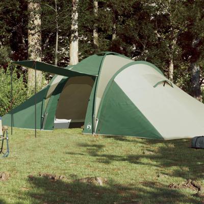 Tent 6-persoons 576x238x193 cm 185T taft groen Tent 6-persoons 576x238x193 cm 185T taft groen