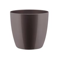 Bloempot Brussels diamond rond 18 cm oyster pearl elho - Elho - thumbnail