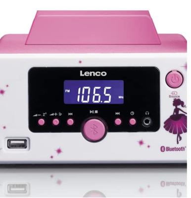 Micro set wekker Bluetooth® FM radio USB aux-in Princess