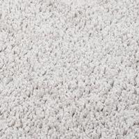 VidaXL Vloerkleed shaggy anti-slip 140x200 cm lichtgrijs - thumbnail