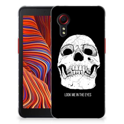 Silicone Back Case Samsung Galaxy Xcover 5 Skull Eyes