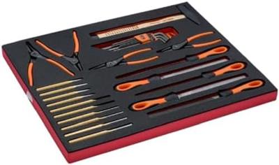 Bahco Foaminlay Fit&Go 3/3 met vijlen | slaggereedschap | borgringtang en inbussleutels - 30-delig - FF1A68 Bahco Foaminlay Fit&Go 3/3 met vijlen | slaggereedschap | borgringtang en inbussleutels - 30-delig - FF1A68