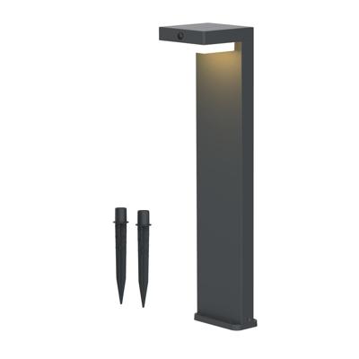 Luxform Hybride tuinlampDawson zwart - LUX55751