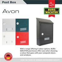 Brievenbus Avon - zwart - thumbnail