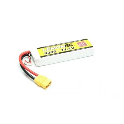 LemonRC LiPo accupack 11.1 V 4300 mAh Aantal cellen: 3 35 C Softcase XT90 LemonRC LiPo accupack 11.1 V 4300 mAh Aantal cellen: 3 35 C Softcase XT90
