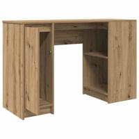 Bureau 120x42x76 cm spaanplaat ambachtelijk eikenkleurig - thumbnail