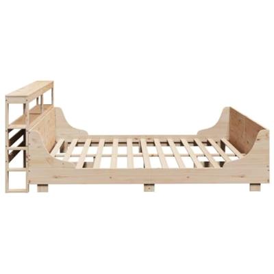 Bedframe zonder matras massief grenenhout 180x200 cm