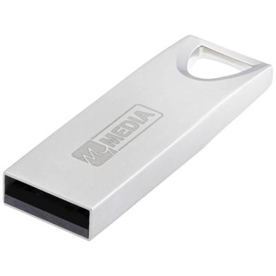 MyMEDIA My Alu USB 2.0 Drive USB-stick 16 GB Zilver 69272 USB-A 2.0