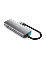 Urban Factory USB-C Hub MHC55UF Grijs - thumbnail