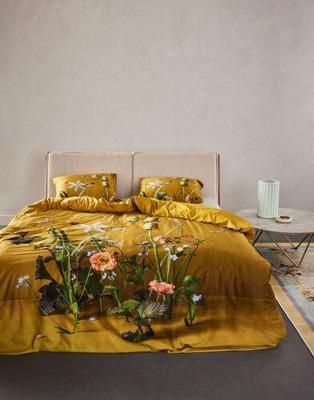 Essenza Essenza Ficaria Dekbedovertrek 240x200/220 Flower ochre