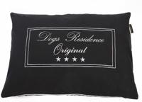 Lex & Max Hondenkussen Residence Zwart - 100 X 70cm - thumbnail
