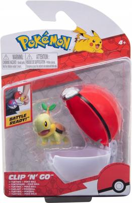 Pokemon Figure - Turtwig + Poke Ball (Clip 'n' Go) Pokemon Figure - Turtwig + Poke Ball (Clip 'n' Go)