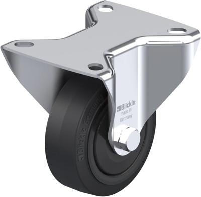 Blickle B-POEV 80KF Bokwiel Wieldiameter: 80 mm Draagvermogen (max.): 140 kg 1 stuk(s) Blickle B-POEV 80KF Bokwiel Wieldiameter: 80 mm Draagvermogen (max.): 140 kg 1 stuk(s)