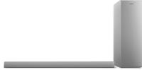 Philips Audio TAB6405/10 B6405/10 SoundBar met Draadloze Subwoofer (2.1-Kanaals, 140 W Uitgangsvermogen, Bluetooth, Dolby Audio, HDMI ARC, Superslank Design, Gentegreerde Wandsteunen) - Zilver - thumbnail