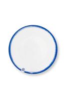 Pip Studio Dinerbord Pip & The Blue Bird Dip Dye Wit 30cm - thumbnail