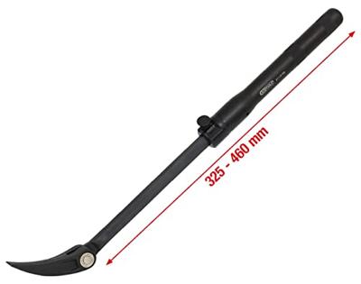 KS Tools 911.8186 Telescoop scharnier-rolkop-hendelijzer, 325-460mm
