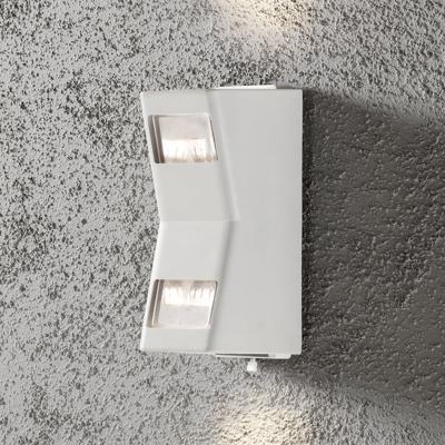 KonstSmide MuurlampPotenza Up - Down - Front wit - 7956-250