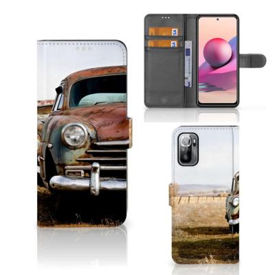 Xiaomi Redmi Note 10/10T 5G | Poco M3 Pro | Telefoonhoesje met foto | Vintage Auto