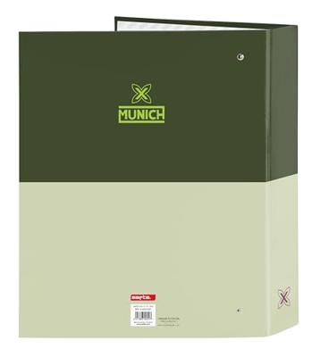 Ringmap Munich Bright khaki Groen A4 27 x 33 x 6 cm