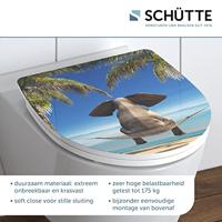 SCHÜTTE toiletbril met soft-close happy elephant duroplast hoogglans - thumbnail